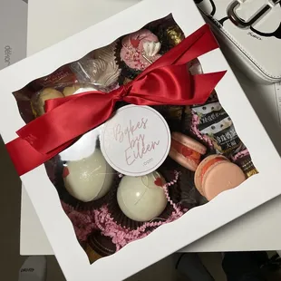 Valentine Box Special. Everything tasted amazing!