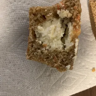 Carrot cake with cream cheese filling!!!