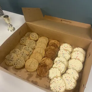 Assorted cookies