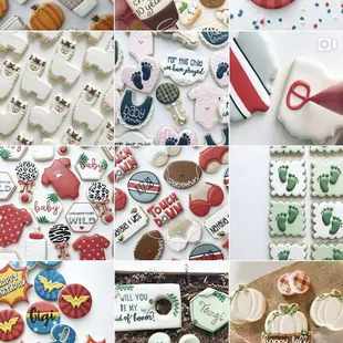 Sugar Cookie Designs from Their Instagram Page! (10/12/2018)