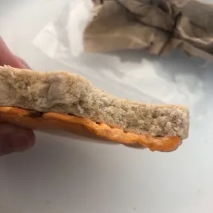 Thick pumpkin cookie