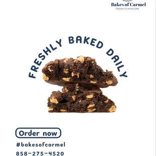 Dark chocolate Reese's Peanut butter chips cookies.