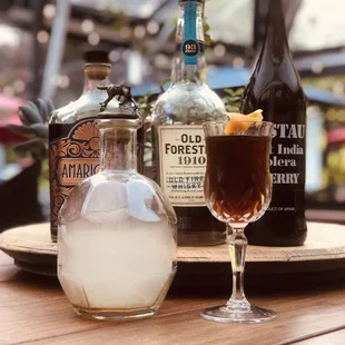 Smoked Whiskey Cocktail