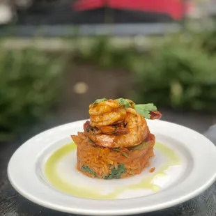 Spanish Shrimp Special