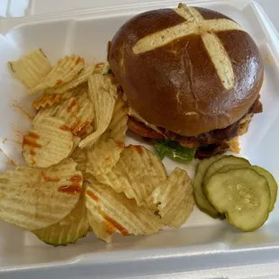 Chicken Pimento Sandwich