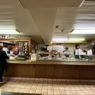 interior, sushi and sashimi
