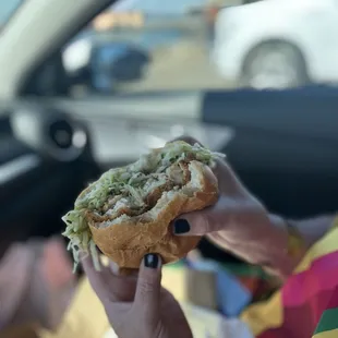 fried chicken sandwich