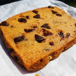 Chocolate Chip shortbread ($2.25)