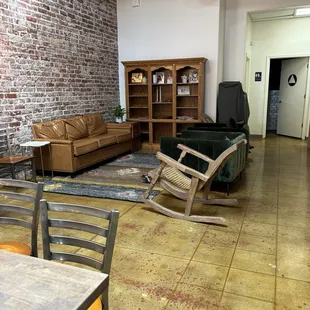 Lots of comfy seating