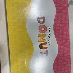 Donut box