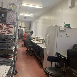 Ladies hard at work