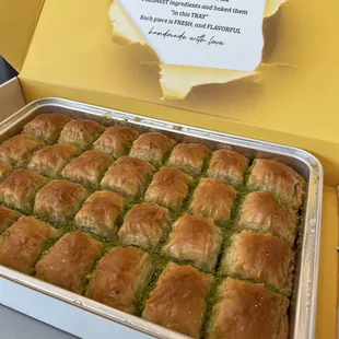 a box of baklats