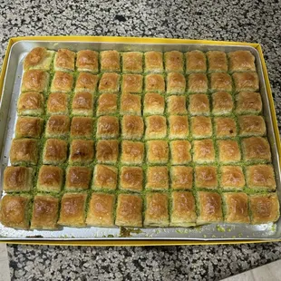 Pistachio baklava