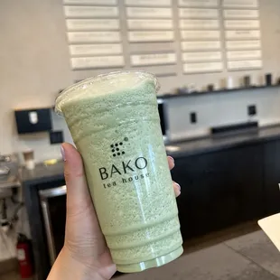 Umami Matcha Milk Frappe