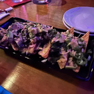 Spicy Tuna Poke Nachos