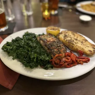 Pomegranate salmon NEW MENU ITEM! Absolutely fabulous