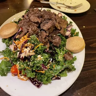 Schwarma with Spring Salad