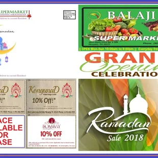 Visit us for anything you may need during the month of Ramadan! We would love to see you soon!