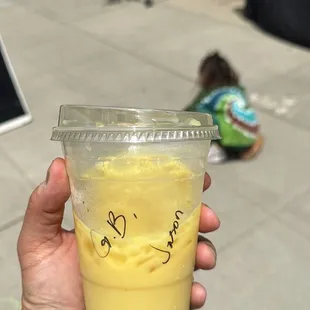 Golden Bear chai turmeric latte