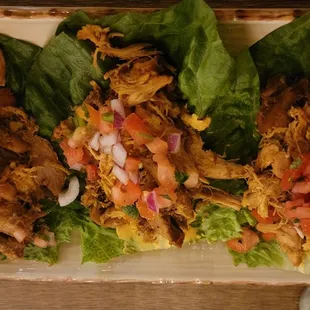 Buffalo Chicken Lettuce Wraps