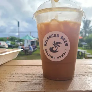 Haleiwa Latte w Coconut Milk! So Delish!!! Recommend!