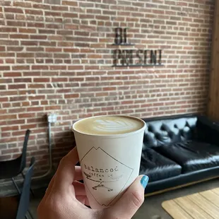 8 oz blackberry lavender latte