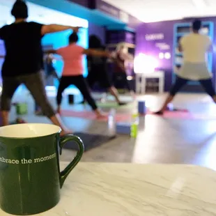 Learn how to stay present in the moment, on and off the mat.