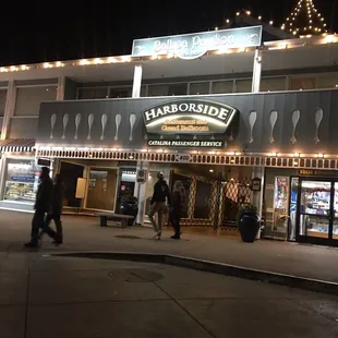 exterior at night