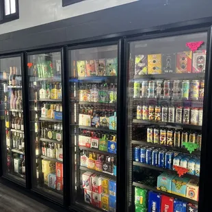 Rest of the beer frige