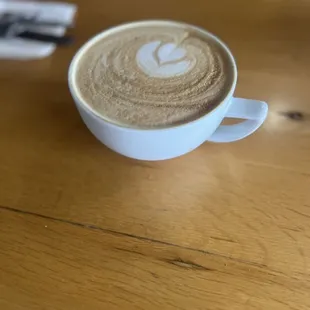 White choco praline latte