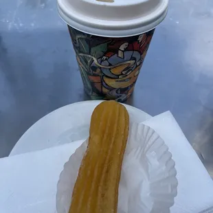 Vanilla Latte and a Tulumba