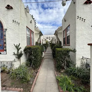 outside