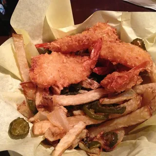 Coconut Shrimp and Maui Waui Fries