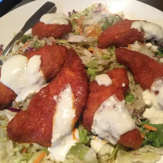 Crispy Buffalo Chicken Salad