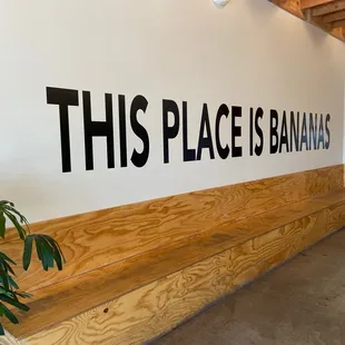 Place to chill and enjoy your sweet treat!