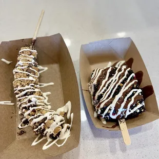 Smoreo banana and the works balboa bar