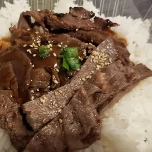 Beef (Rib eye) Teriyaki  $18.50
