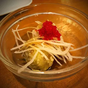 Little Complimentary Starter (seemed like a fried Meatball)