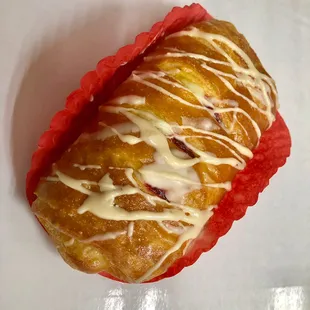 Strawberry/cheese danish