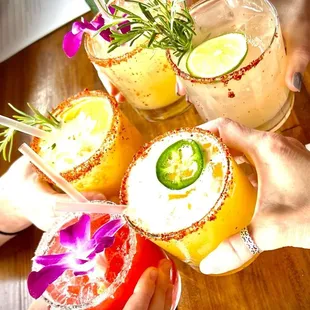 Their drinks were beautiful and amazing!!!