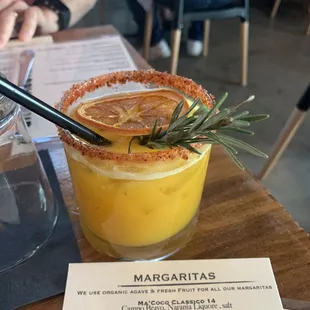 Wonderful drink menu