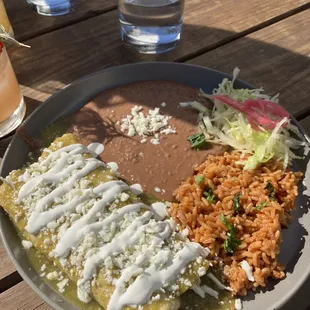 Enchiladas Verdes