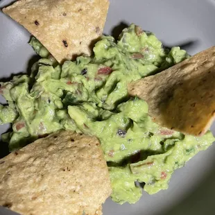 Guac and chips