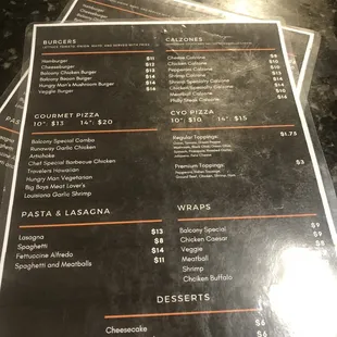 Food Menu