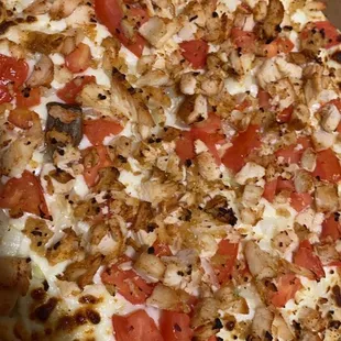 pizza, food