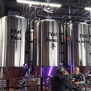 two men sitting at a table