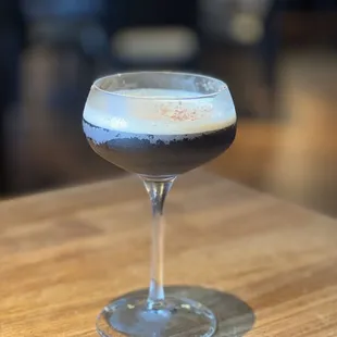 Espresso Martini ( bar recommended)