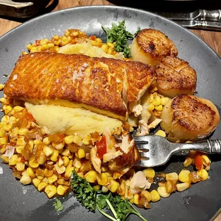 Pan Seared Organic Atlantic Salmon