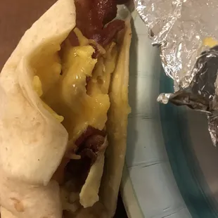 Bean and Cheese Taco