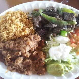 Beef Fajita Plate